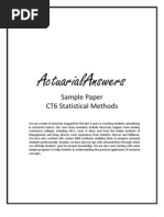 ct3 actuarial notes